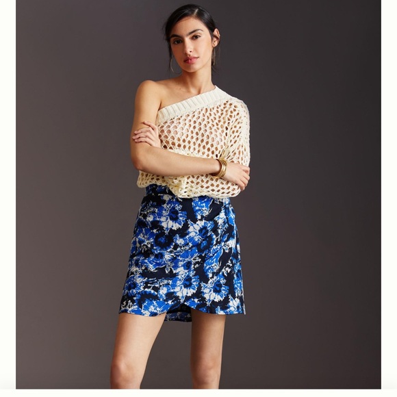 New Anthropologie Porridge Mini Skirt - Picture 3 of 10